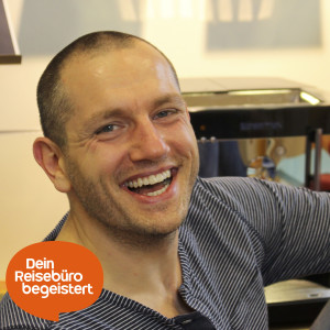 René Morawetz ist der Kopf von Dein Reisebüro begeistert